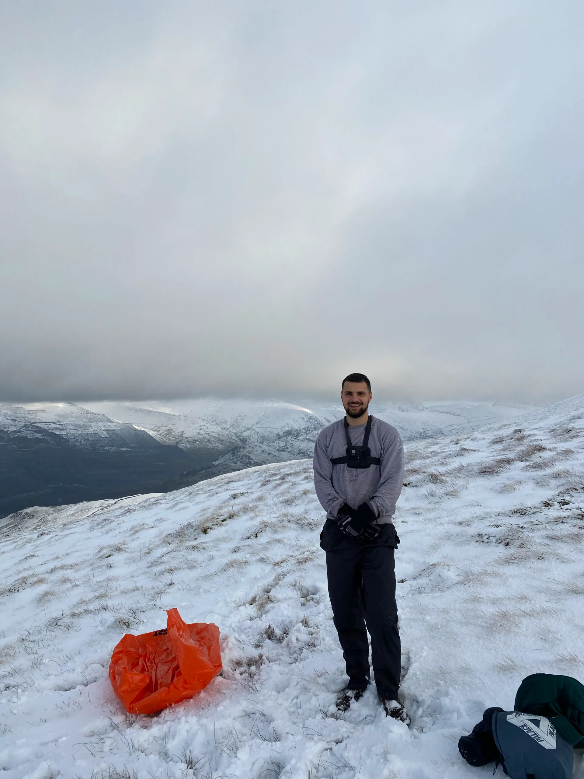 Mera founder Alex on a hike